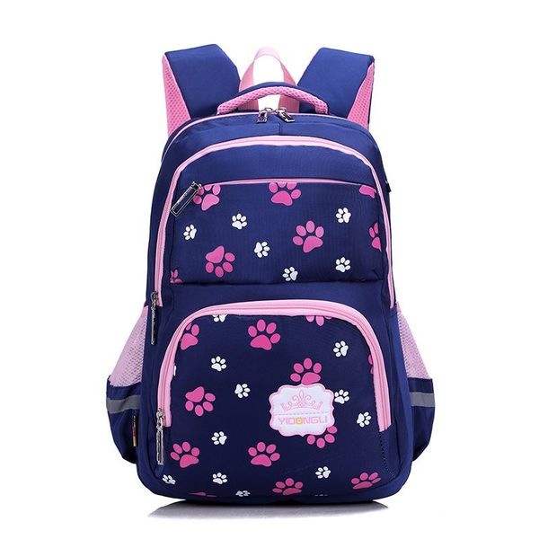 

children school bags for girls princess backpack in primary backpacks schoolbag kids mochila infantil zip