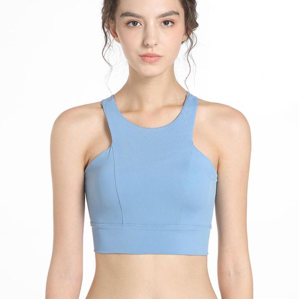 

yoga outfit women's bra high-strength shockproof sports underwear moisture working quick dry outdoor wear running fitness training vest