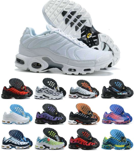 

2021 air plus mens running shoes triple black white tn maxes chaussures requin homme smoky gray designer sneakers trainers