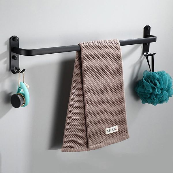 

towel racks hanger wall mounted rack iocker room holder matte bathroom shelf