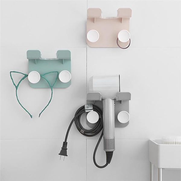 

bathroom storage & organization non-perforated hair dryer rack abs wall-mounted sturdy adhesive toilet