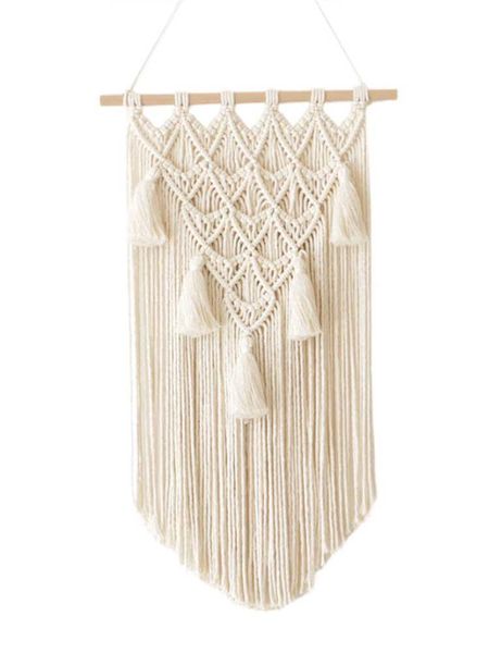 

tapestries macrame wall hanging tapestry decor boho chic bohemian woven home decoration tassel