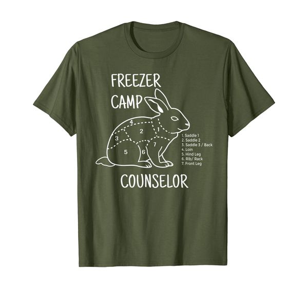 

Freezer Camp Homestead Rabbit Meat DIY Funny T-Shirt, Mainly pictures