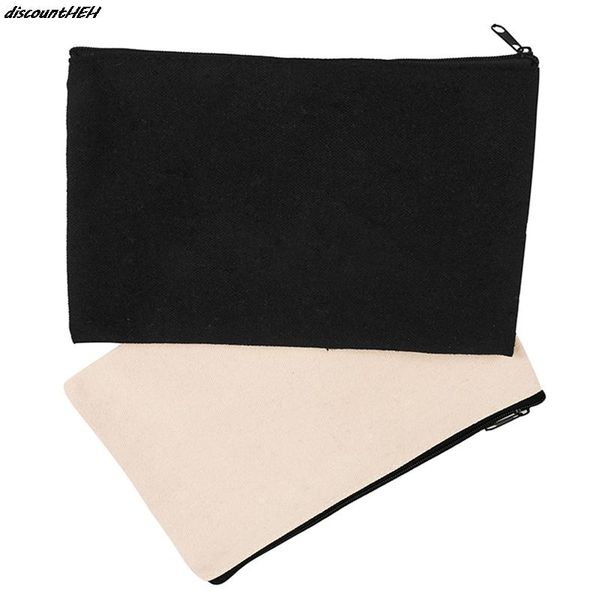

professional custom logo canvas cosmetic bag pencil case learn office supplies bags
