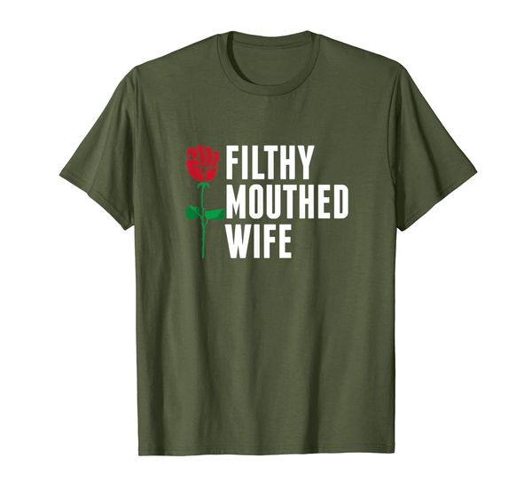 

FILTHY MOUTHER WIFE Anti-Trump Resist Rose T-Shirt, Mainly pictures