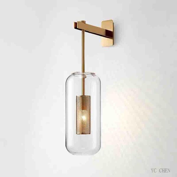 

wall lamp nordice abajur lights bedroom light iron bedside corridor living room home deco espelho