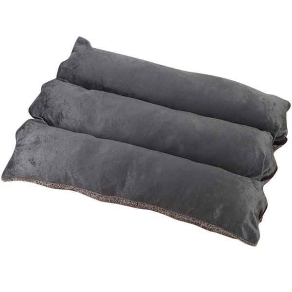 

kennels & pens durable pet dog mat thickened warm cushion cat comfortable mattress (grey)