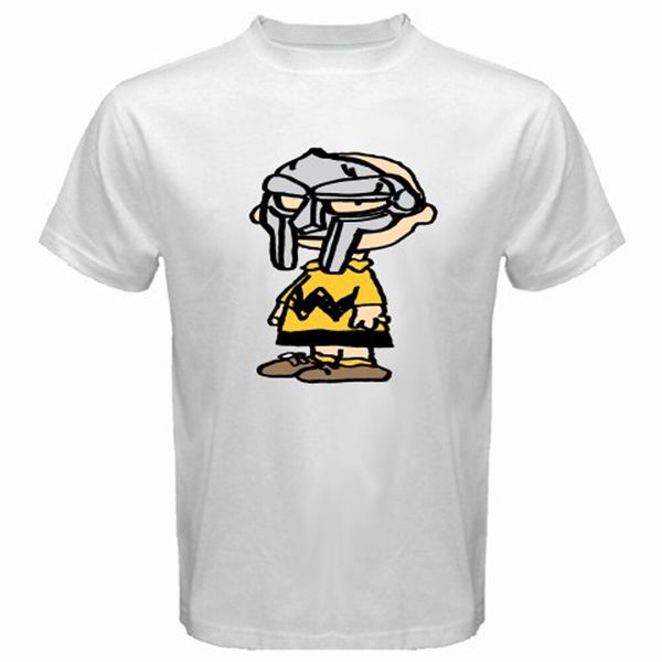 

New Charlie Brown DOOM Clan Funny Men's White T-Shirt Size S to 3XL, White;black