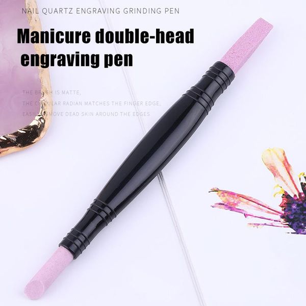 

pumice stone nail file manicure double-headed multi-functional peeling skin polishing pen designed to give you perfect care files