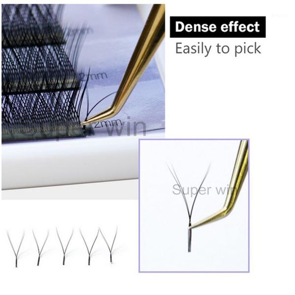 

d curl 8-15mm saving time premade fans y stype eyelash extensions for professional and tiro matte soft nature1
