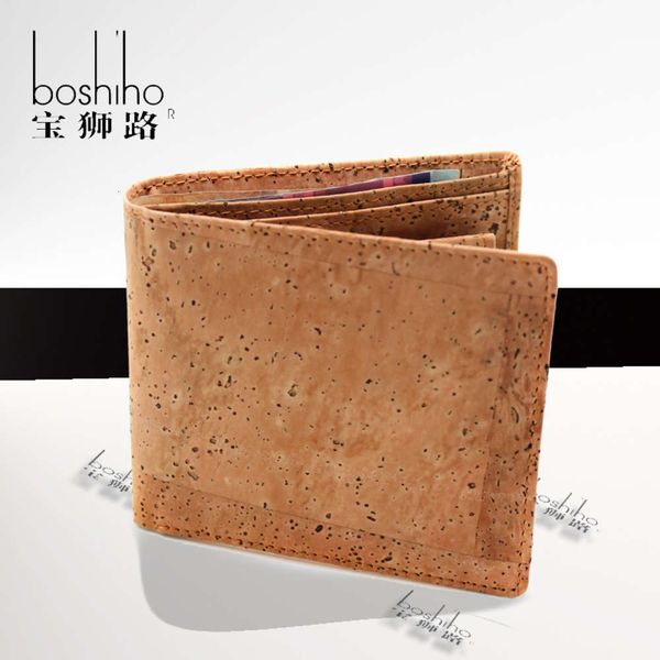 

the wallet cork men's cork coin small zero wallets, Black