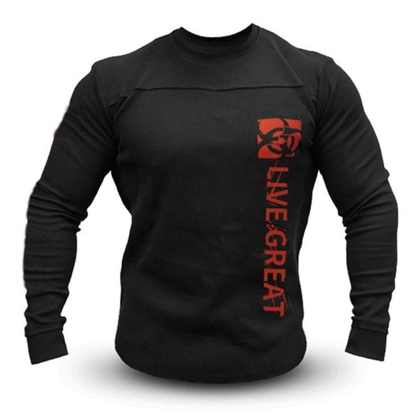 

gym clothing autumn winter men hoodies fashion fitness sweatshirts streetwear long sleeve without cap pullovers, White;black