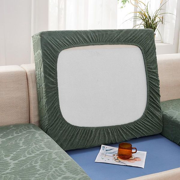 

sofa seat cushion cover chair pets kids furniture protector polar fleece stretch washable removable slipcover 1/2/3/4 covers