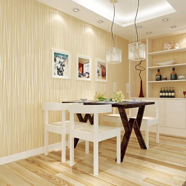 

wallpapers solid color stripe 3d self adhesive waterproof non woven wall wallpaper for living room bedroom dormitory background