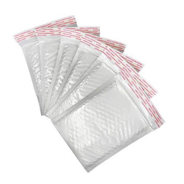 

gift wrap 100 pcs white foam envelope bag different specifications mailers padded with bubble mailing
