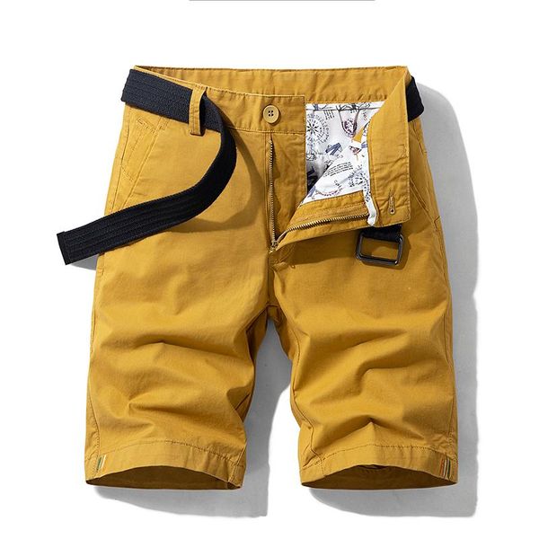 

cotton shorts men summer jogger military cargo casual loose men's, White;black