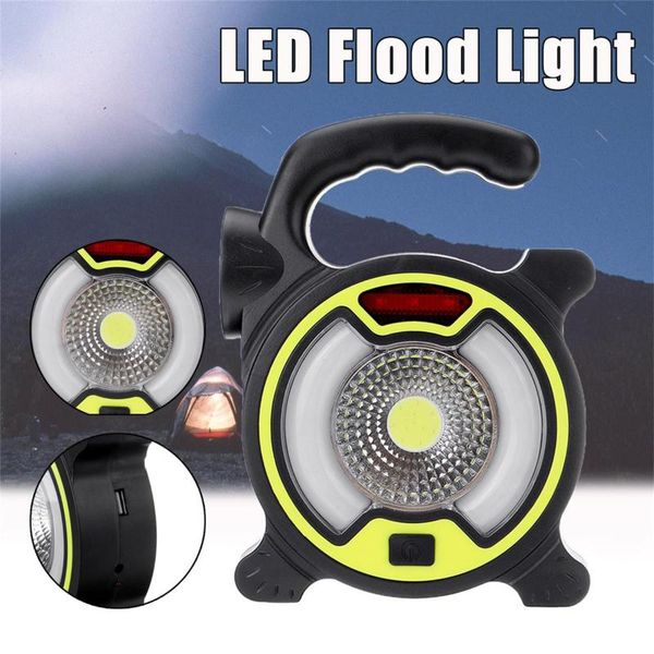 

portable lanterns led lantern work lamp can charge phones emergency spotlight solar lighting rechargeable floodlight camping tent light