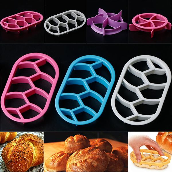 

2pcs/set Bread Molds Round Circular Oval Fan Shaped Pastry Cutter Dough Cookie Press Bread Biscuit Moulds Kitchen Baking Tools