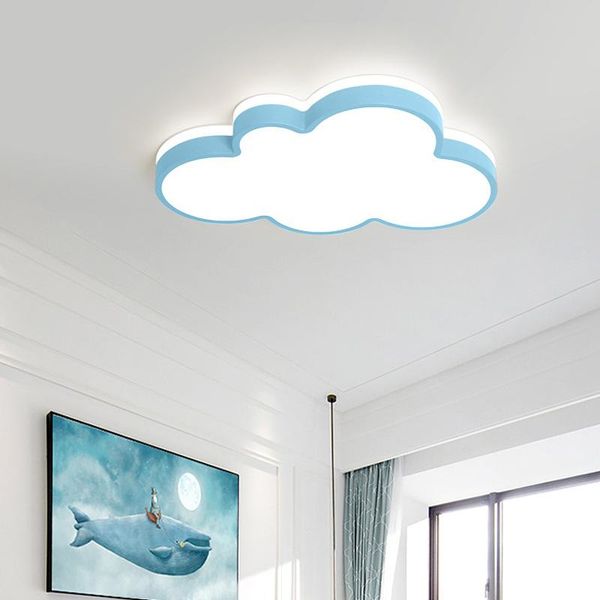 

ceiling lights modern children's bedroom led cloud dimming lamp simple living room creative kindergarten