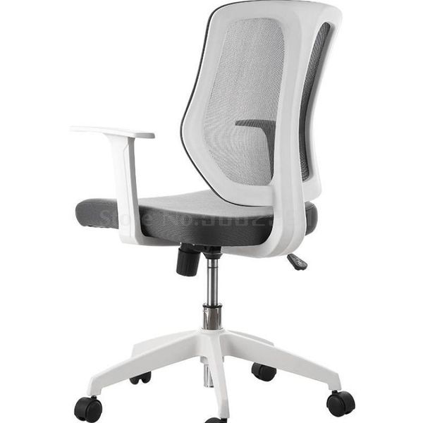 

living room furniture office computer chair for ergonomics staff. simple lifting with adjustable armrest and rotating pulley backrest mesh