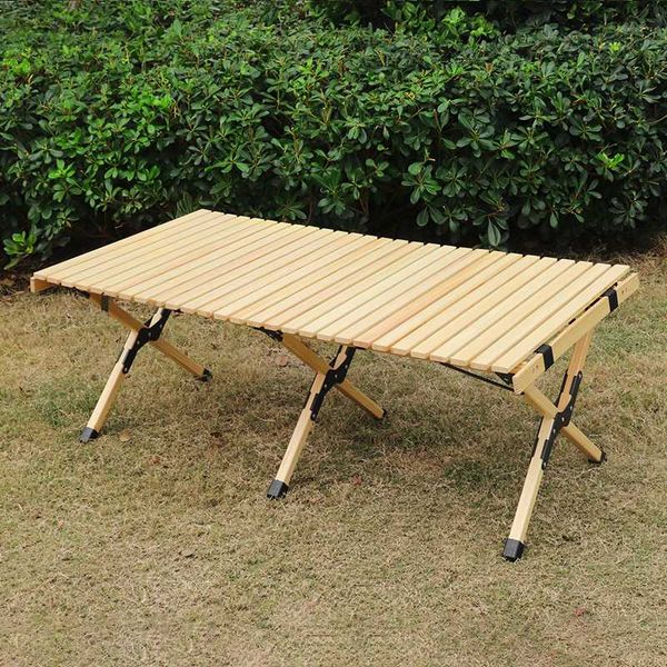 

outdoor folding picnic table 120cm 47.24inch camp furniture