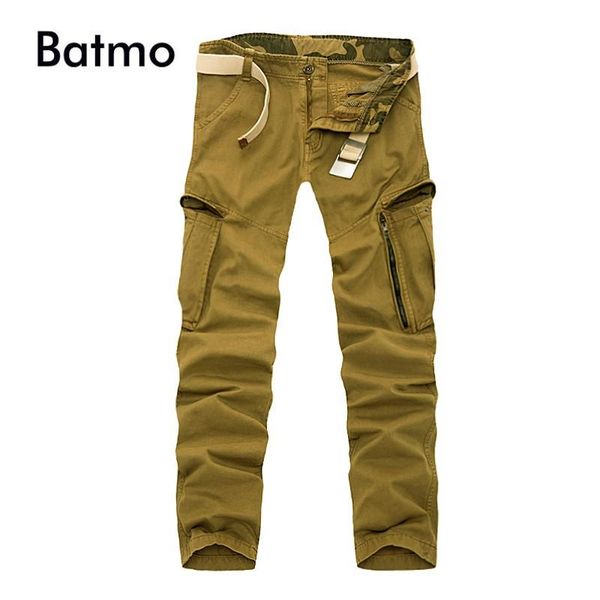 

arrival fashion men's long cotton camouflage cargo pants,casual full pants.9 color.big size 29-40 pants, Black