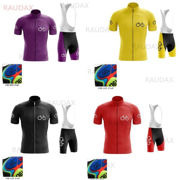 

racing sets 2021 man summer short sleeves cycling jerseys breathable mountain bike bicycle clothing suit ropa ciclismo set, Black;blue