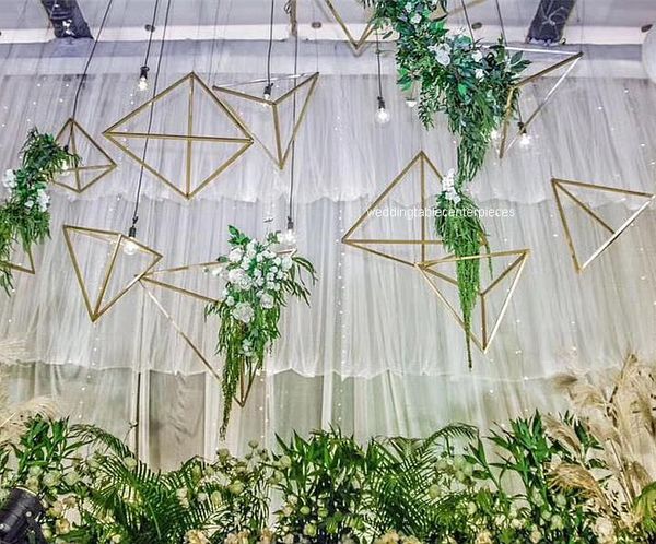 

party decoration 4sets)3pcs/set)indoor wedding arch backdrops for event hall stage