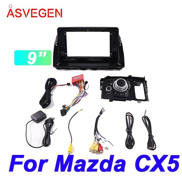 

car audio asvegen for cx5 radio fascia frame dvd install panel dash mount installation dashboard