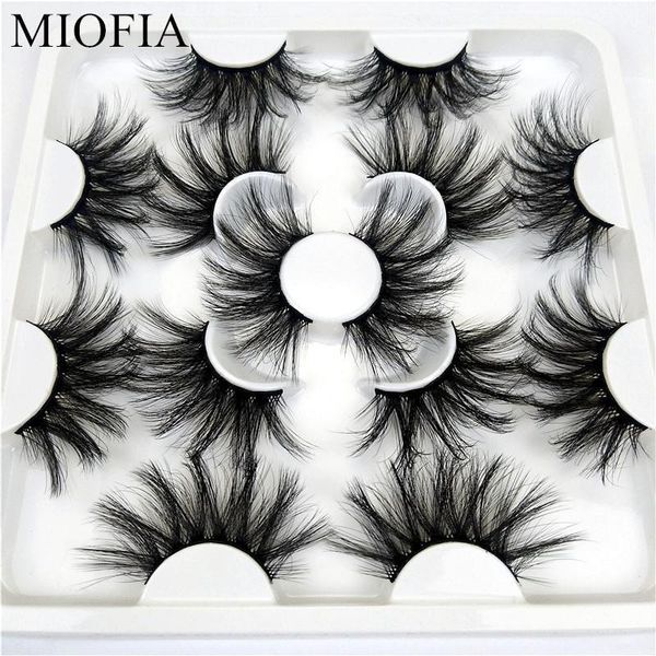 

pairs faux mink eyelashes 25mm lashes fluffy messy 3d wholesale, 8 natural false extension1