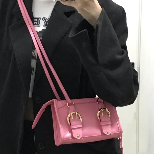 

shoulder bags retro summer messenger small square bag 2021 female