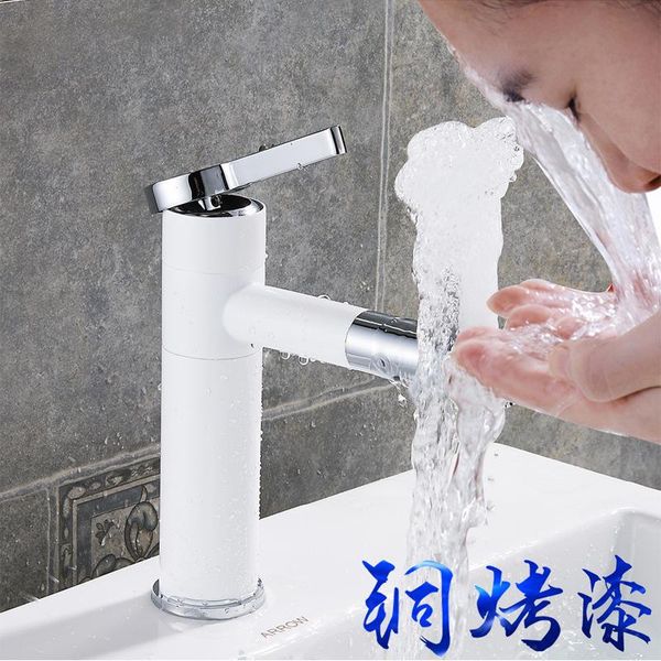 

bathroom sink faucets and cold faucet black white rotating antique warm wash basin