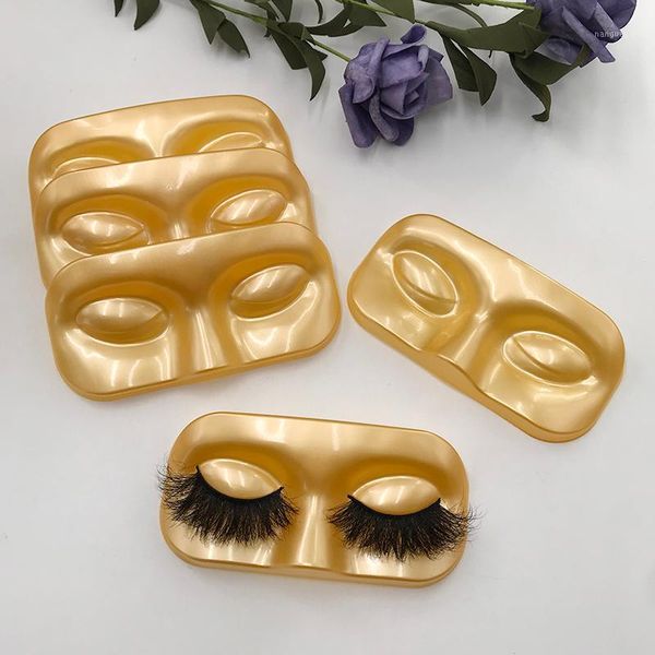 

wholesale gold eye lashes tray for 5d 25mm 27mm mink eyelashes1