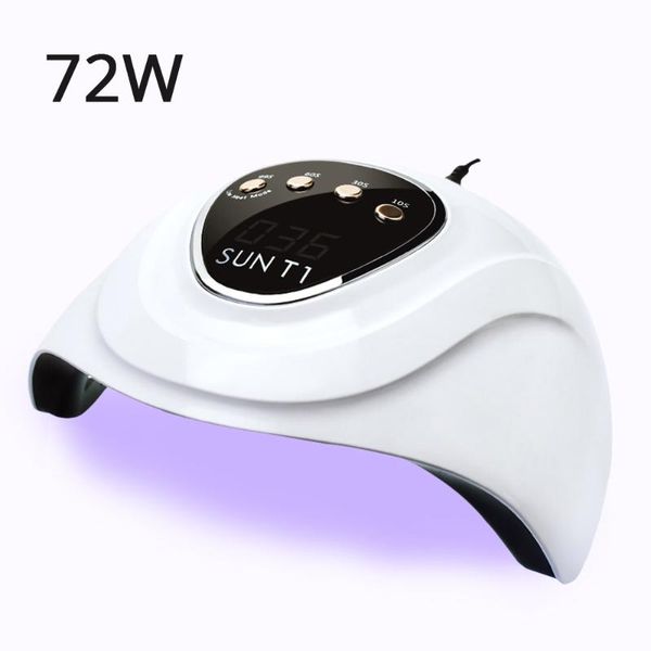 

nail dryers 72w uv led lamp 36 leds nails dryer with auto sensor 10/30/60/99s timer for drying all gel polish art tool