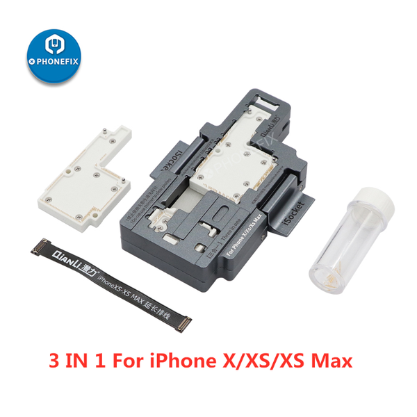 

power tool sets qianli isocket motherboard test jig fixture for x xs max 11 pro upper lower logic board testing holder repair