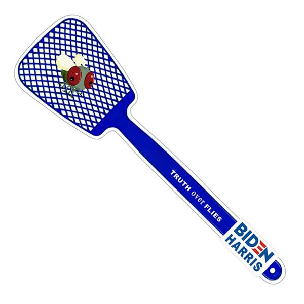 

gift wrap 10pcs truth over flies biden harris swatter/stickers