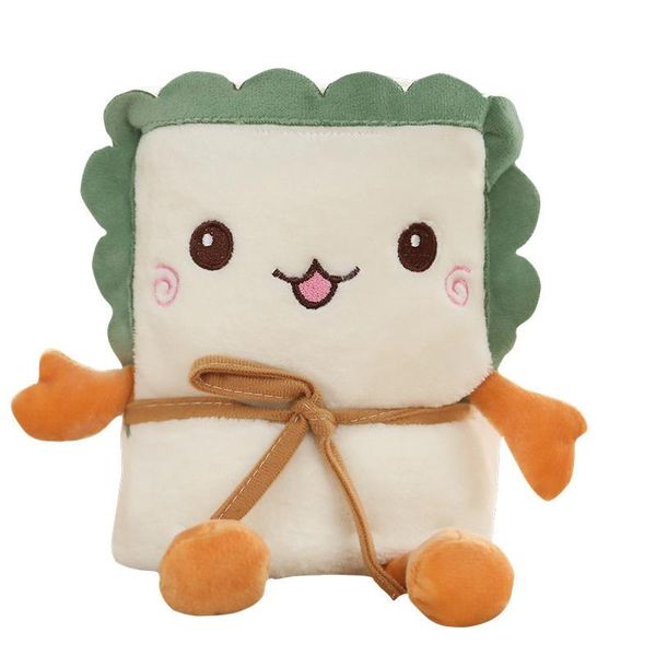 

blankets cartoon bread toast blanket office nap air conditioning roll single storage flannel