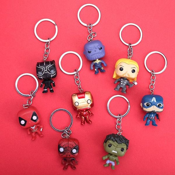

keychains cute key chain bag car movie accessories for gift, Silver