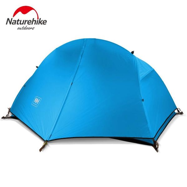 

naturehike single travel cycling backpack tent ultralight 20d/210t for one person camping hiking backpacking tents and shelters