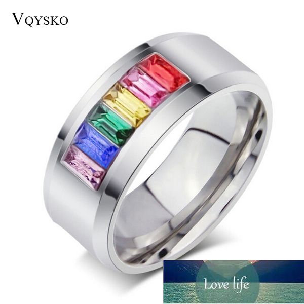 

fashion multicolor crystal ring for women and men stainless steel jewerly promotion wholesale factory price expert design quality latest sty, Silver