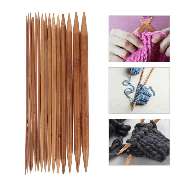 

fishing hooks 75pcs double pointed knitting needles set sweater wood