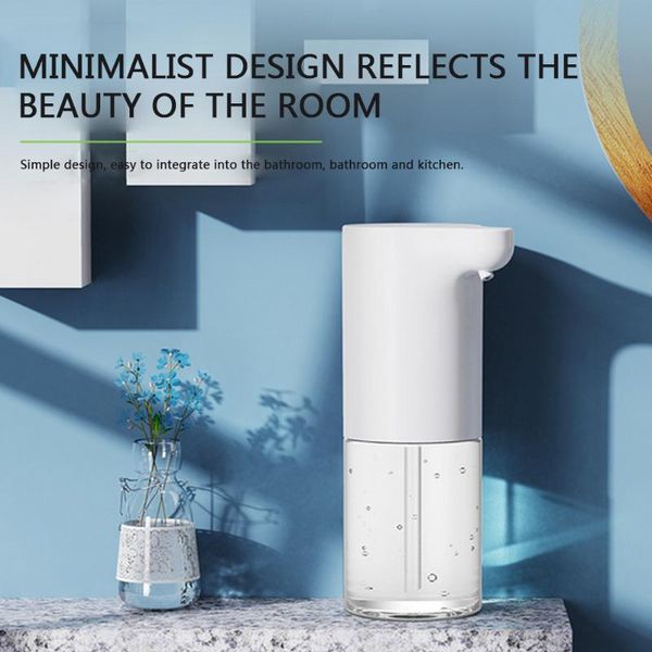 

bathroom foam pump accessories automatic sensor liquid soap dispenser for kitchen set