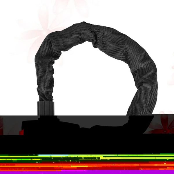 

bike locks lock burglar key universal chain heavy duty anti-theft black (0.6m)