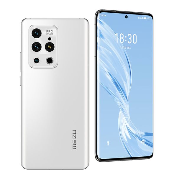 Original Meizu 18 Pro 5G Telefone Celular 8GB RAM 128GB 256GB ROM Snapdragon 888 50.0mp 4500mAh Android 6.7 