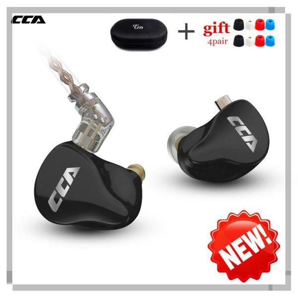 

headsets 2021 cca ca16 7ba+1dd hybrid drivers wired hifi earphones noise isolating in ear monitors balanced armature c12 c16 zsx zsn