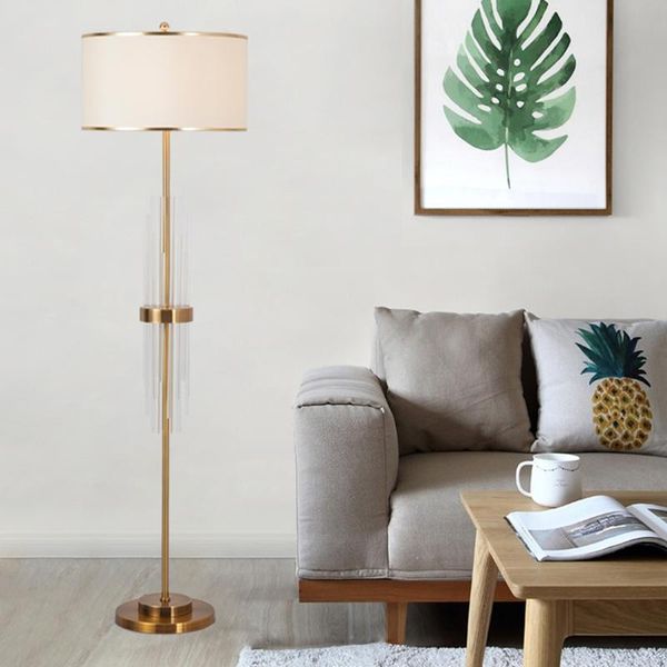 

clear cylindrical strip crystal glass stick floor lamps decoration for bedroom living room bedside lamp phnom penh lampshade
