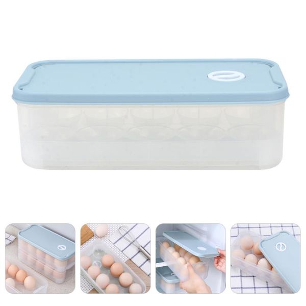 

storage bottles & jars 1pc household egg box case container