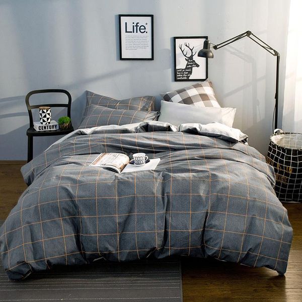 

promotion simple bedding single double bed cover duvet sleep 1.5m1.8m sets