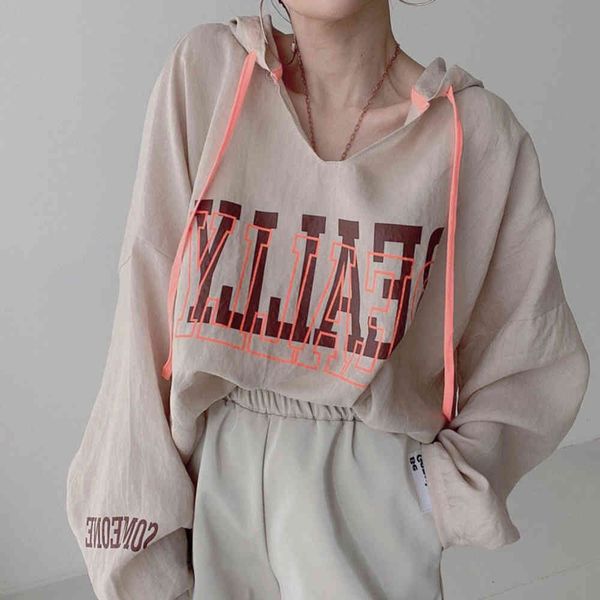 

women's jackets women's fashion solid japanese style letters printed sleeve long stylish soft casual autumn mtmi, Black;brown