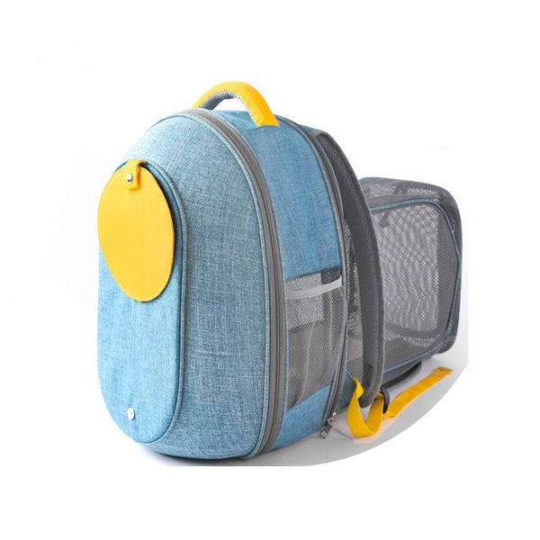 

cat carriers,crates & houses pet bag portable breathable backpack supplies carrier cage for small pets mesh big space travel outdoor